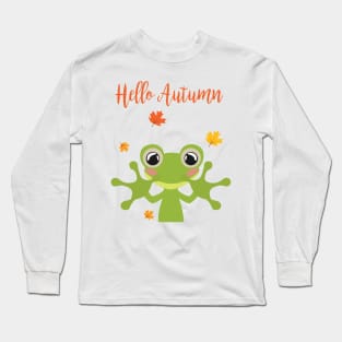 Little Frog Happy Autunm - Fall Begins Long Sleeve T-Shirt